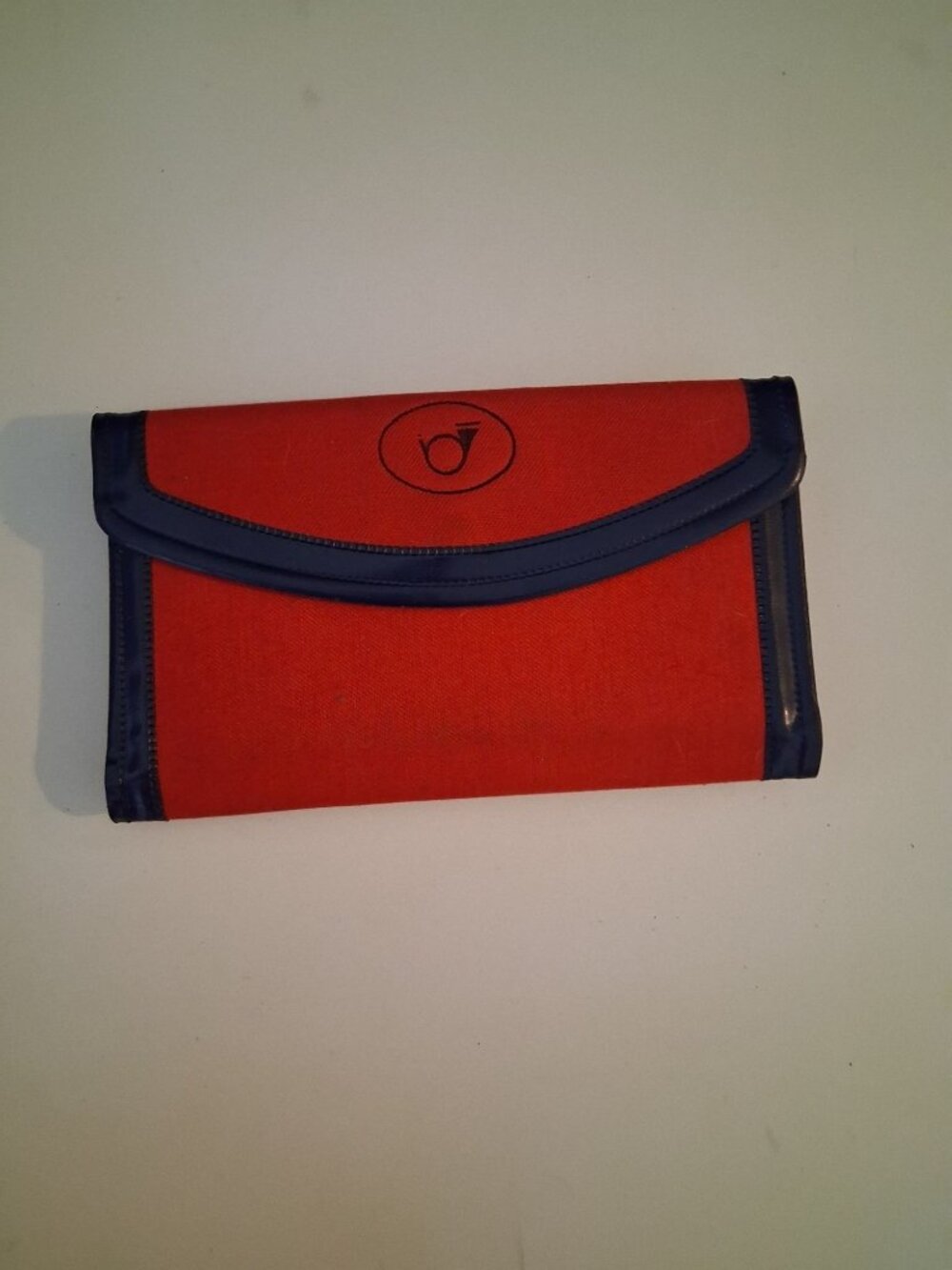 Vintage Wallet 80's Canvas and Plastic